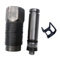 Ioensy - Accesorios De Bomba De Aceite De Gato Hidráulico 2T Sello De Aceite Universal Núcleo De Bomba Roscada 18Mm Set B