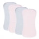 thumbnail image 1 of 4 Packs Ultra-Soft Cotton Burping Clothes - Large, Absorbent, Waterproof Baby Burp Cloths In Cute Unisex Designs, 1 of 5