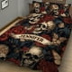 thumbnail image 3 of Vintage Rose Skull - Juego de edredón calavera personalizado, 3 of 3