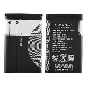 Genérico - Batería Recargable Modelo Bl-5C Para Celulares, Radio, Gps