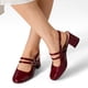 thumbnail image 3 of Zapato Taco Talón Descubierto Elegante Mujer Weide YL053, 3 of 9