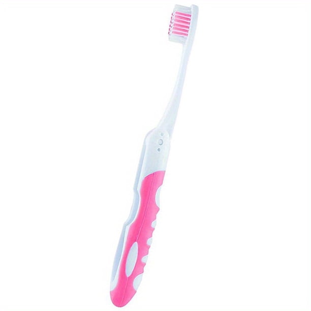 Travel Folding Toothbrush, Portable Soft Toothbrush For Camping, Hiking, And Backpacking, Foldable Toothbrush For Trveling, Hotel, Outdoor, Travel Essential