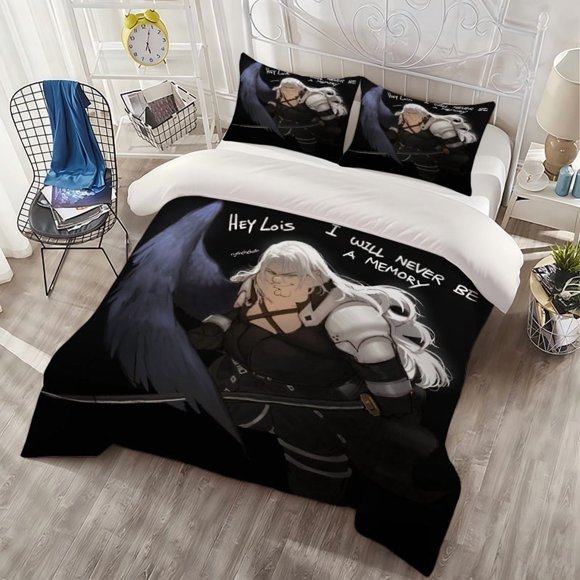 3pcs Peter Safiro Version Digital Print Bedding Set High-Density Polyester
