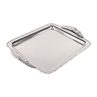 Magideal - Bandeja Para Almacenar Alimentos, Bandeja Para Servir, Resistente A Los Arañazos, Versátil, Plato De Postre, Plato Rectangular Para Bufé, Bodas, Hogar Grande