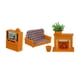 thumbnail image 2 of Juego De Sala De Estar Para Casa De Muñecas, Decoración De Casa De Muñecas De Simulación Para Niños Y Niñas, 2 of 3