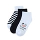 thumbnail image 1 of Calcetines Mujer Tripack Cortos Mix NegroBlanco Corona, 1 of 4
