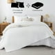 thumbnail image 2 of Cubrecama Quilt + Fundas De Almohada Cobertores Acolchado Blanco 2 Plazas AZ, 2 of 10