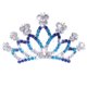 thumbnail image 3 of brillante cristal mariposa pelo corona tiara niñas mujer boda pelo accesorio, 3 of 3