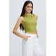 thumbnail image 2 of Polera Mujer Drapeada Verde Claro, 2 of 4
