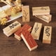 thumbnail image 2 of 1pc, Vintage Flower and Grass Collection Stamp Set for DIY Crafts and Scrapbooking - Wooden Rubber Stamps for Unique and Personalized Designs, 2 of 5