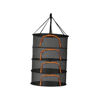 Magideal - Rejilla De Secado De Plantas, Malla Plegable, Secador De Plantas Colgante, Red De Secado Colgante Para Pescado, Té, Muñecas, Verduras, Carne, Frutas 4 Capas