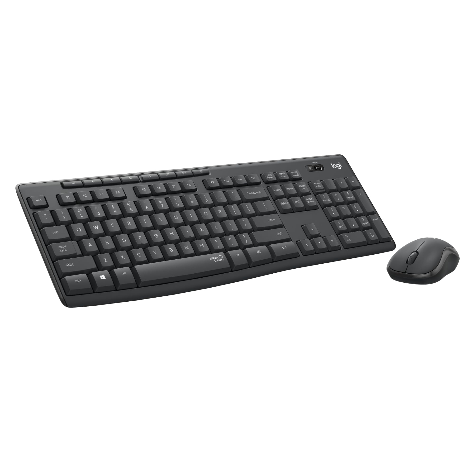 Teclado Logitech Mk295 Inalámbrico Silencioso Con Mouse