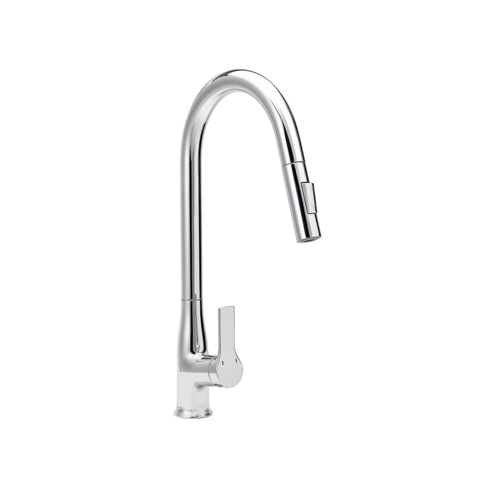 Stretto - Monomando Lavaplatos Extraíble Trivento Cromo