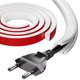 thumbnail image 1 of Cubierta para cables Conwang 295 cm blanca autoadhesiva, 1 of 6