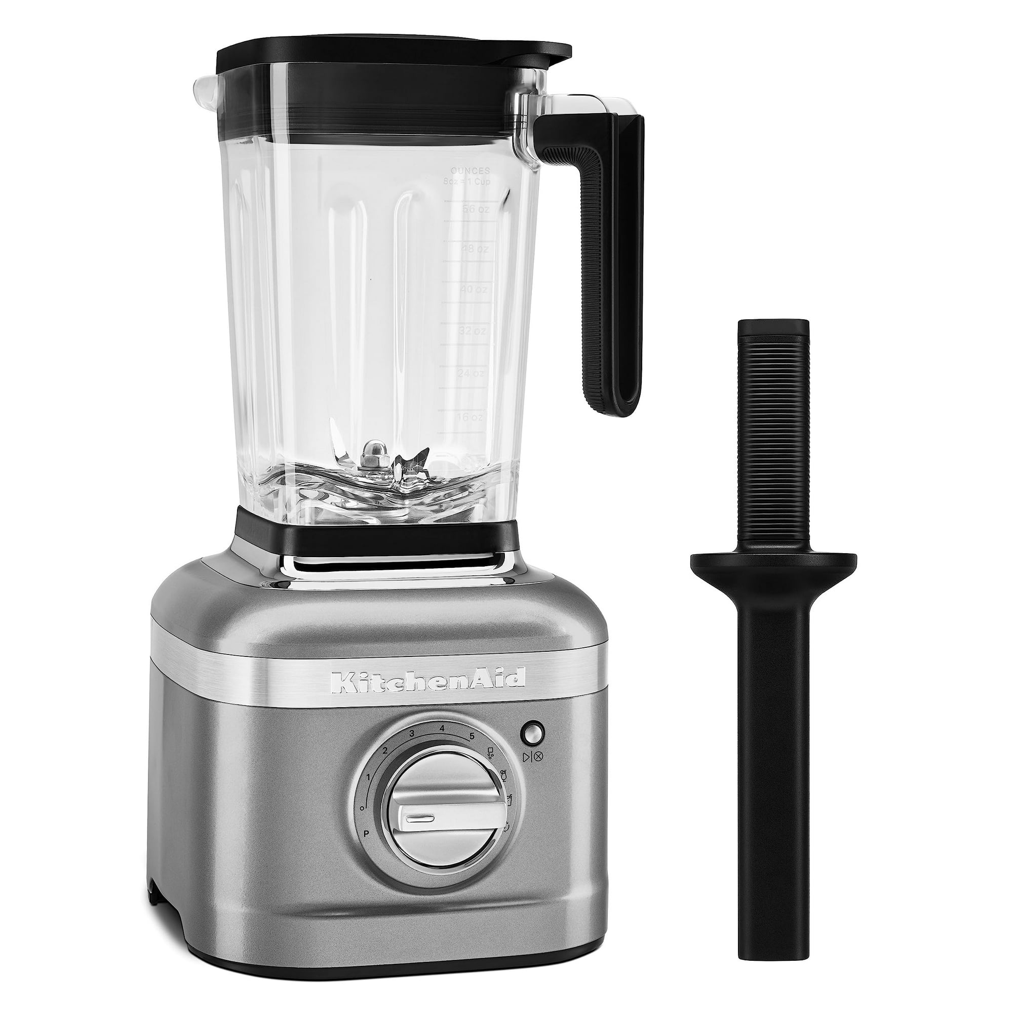 Licuadora Kitchenaid K400 De Velocidad Variable Con Tamper De 1,65 L, Color Plateado