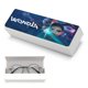 thumbnail image 5 of WondLa Estuche Rígido para Gafas de Cuero PU Protector con Forro de Felpa Premium Suave para Hombres y Mujeres, 5 of 6