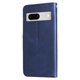 thumbnail image 4 of Funda tipo cartera para Google Pixel 7 con bolsillo con cremallera y ranuras para tarjetas – Función de soporte Azul, 4 of 6