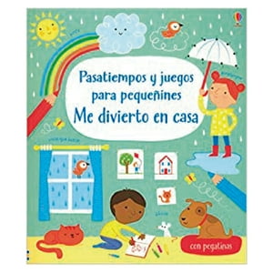 Usborne - Libro Me Divierto En Casa Pasatiempos Y Juegos