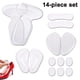 thumbnail image 1 of Juego de 14 plantillas de silicona PU transparente para talón, plantillas para tacón alto, soporte de arco, almohadillas antideslizantes para el antepié, almohadillas para zapatos, pegatinas para, 1 of 8