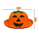 thumbnail image 5 of Pack 3 Gorro Sombrero Disfraz Calabaza Fiesta Halloween 2025, 5 of 5