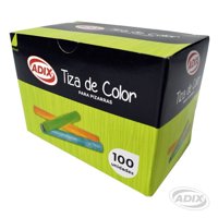 Adix - Tiza Colores 100 Unid.