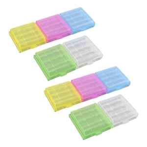 Bothyi - Caja De Almacenamiento De Batería De 10 Piezas, Caja De Batería De Escritorio Para Tiendas De Apartamentos En El Hogar