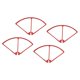 thumbnail image 5 of 4xRC Qaudcopter Anillo de protección de hélice accesorio para Syma X8C X8W rojo, 5 of 5