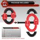 thumbnail image 3 of Cadena de Seguridad AMBULL 1/2" G80 12,000 lb Rojo (2 unidades), 3 of 7