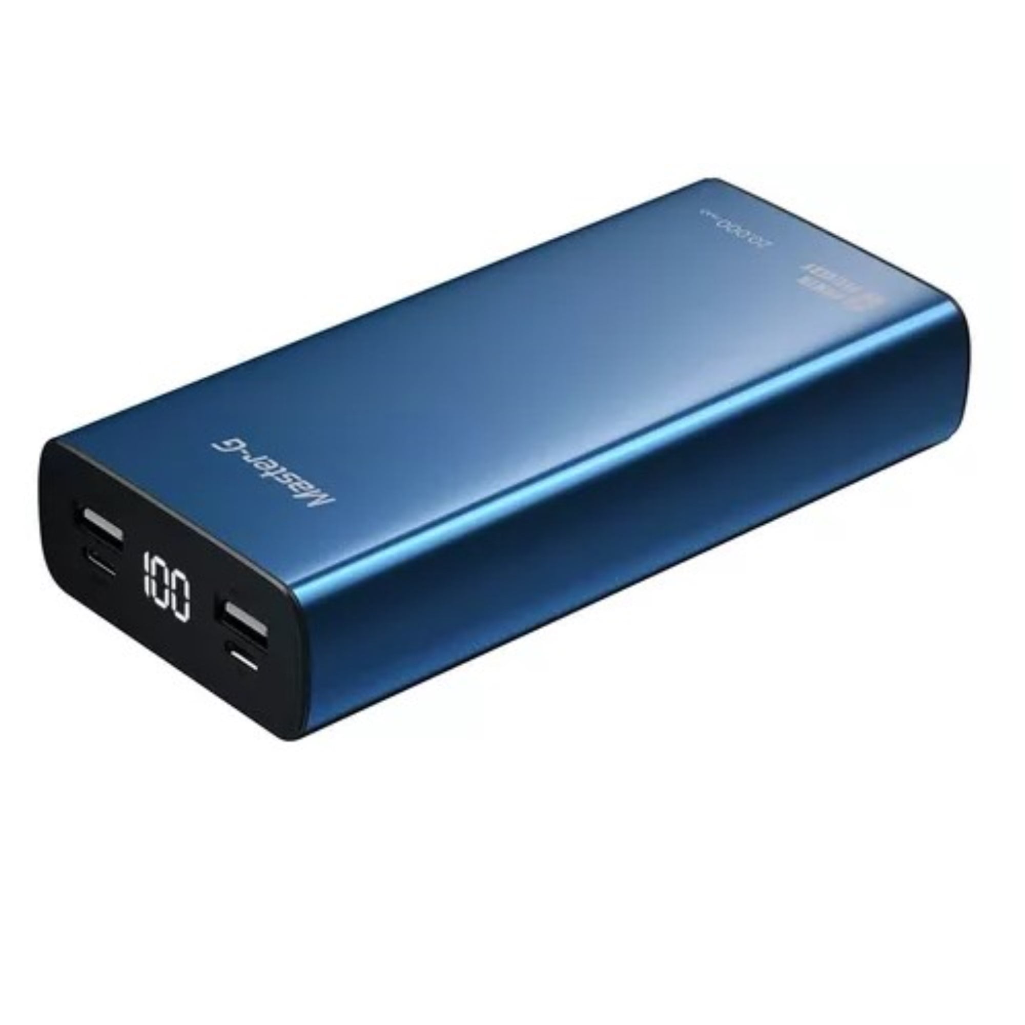 Batería Externa Power Bank Master G 20000 Mah Power Delivery Color Azul