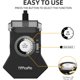 thumbnail image 3 of TiFFCOFiO Outdoor Timer Outlet Waterproof, temporizador mecánico de 24 horas, 3 of 3
