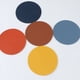 thumbnail image 5 of Posavasos Firefly Hope Juego de 10 Redondos 4" Amarillo, 5 of 5