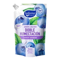 Jabón Líquido Doble Humectación Yoghurt Arándanos 750 Ml Ballerina