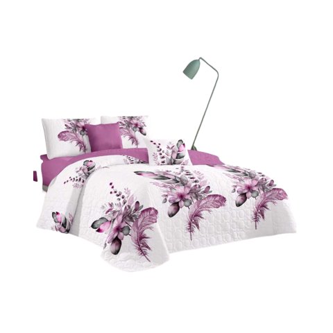 Tengfei - Cubrecama Colcha Quilt Verano King