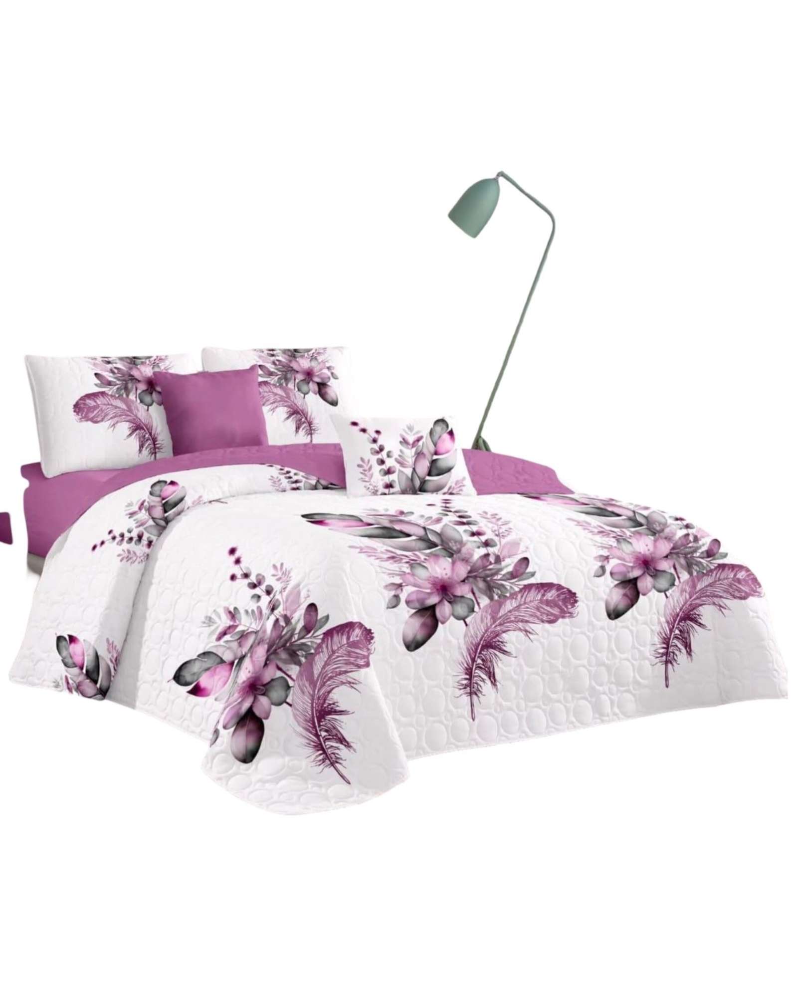 Tengfei - Cubrecama Quilt Verano 2 Plaza