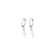 thumbnail image 1 of Aros LS2228-4/1 Lotus Style Hombre Mens Earring, 1 of 2