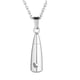 thumbnail image 1 of Colgante De Cenizas, Joyería De Cremación En Forma De Lágrima, Acero Inoxidable Para Mujeres Conmemorativas, 1 of 2