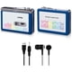 thumbnail image 1 of Reproductor Cassette MYPIN Bluetooth Auto Reverse Audafonos, 1 of 3