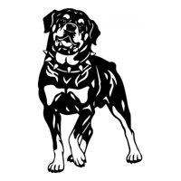 Rienda Libre Graphics - Decomural Rottweiler Pets Dogs Ws-32624