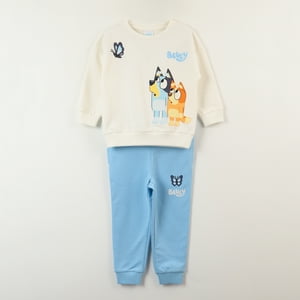 Conjunto Buzo Niña Butterfly Beige Bingo Y Bluey