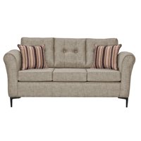 Colbox - Sofá Centauro 3 Cuerpos-Met Tela Beige