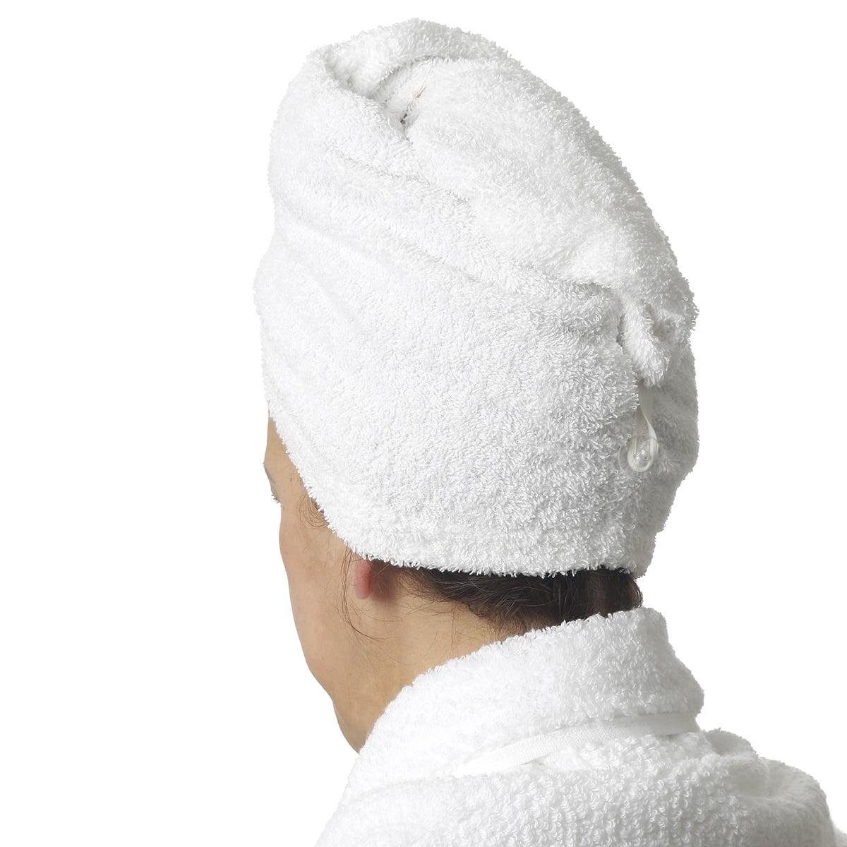 Teka - Toalla Turbante Classica 30x65 - Blanco - 420gr