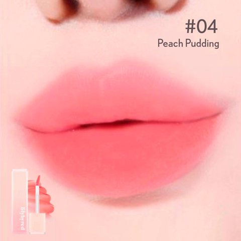 Lilybyred - Labial Coreano Sweet Liar Milky Tint Peach Pudding | Mate Efecto Difuminado