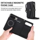 thumbnail image 2 of Para Google Pixel 9 Pro XL con Bloqueo RFID Multifuncional 2 en 1, Funda Billetera de Cuero PU Suave con Tapa Magnética, Múltiples Ranuras para Tarjetas, Bolsillo con Cierre, Correa de Hombro y, 2 of 9