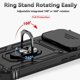 thumbnail image 2 of Funda Resistente Anillo Soporte iPhone 17 Pro Privacidad Cámara Montaje Magnético Negro, 2 of 6