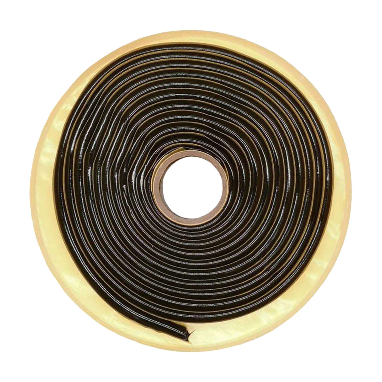 Magideal - Cinta De Sellado De Butilo, Sellador De , Pegamento Para Delanteros, Cordón De Sellado Para Paneles De Electrodomésticos, Camiones, Vehícul Negro