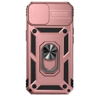 Estuche Gangxun Para Iphone 14, Soporte Giratorio 360°, Estilo Mecánico Y Magnético