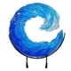 thumbnail image 4 of Escultura de ola oceánica, adornos de olas azules, arte oceánico para decoración de escritorio, 4 of 8