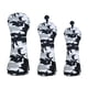 thumbnail image 1 of 3x Golf Head Covers Driver Fairway Wood Hybrid Cover Con Número De Etiqueta, 1 of 5
