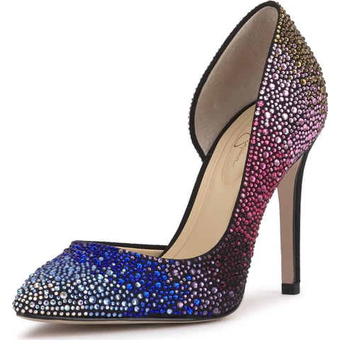 Zapato Jessica Simpson Prizma Pump Para Mujer, Color Negro, Talla 5