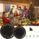 thumbnail image 3 of Platos Descartables Birthdayparties 9 in 7 in 100 unidades Lunares Oro, 3 of 3